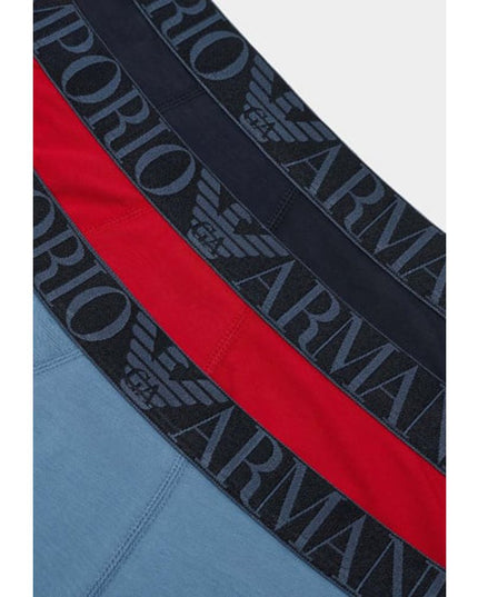 Emporio Armani Underwear Blue Cotton Underwear