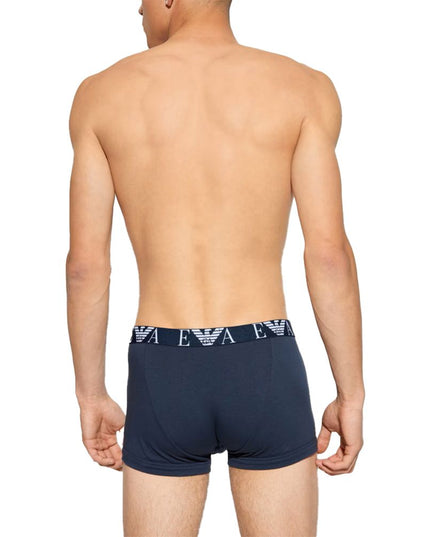 Emporio Armani Underwear Blue Cotton Underwear