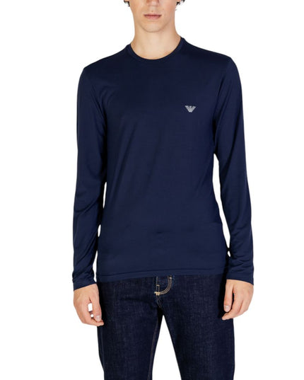 Emporio Armani Underwear Blue Modal Shirt