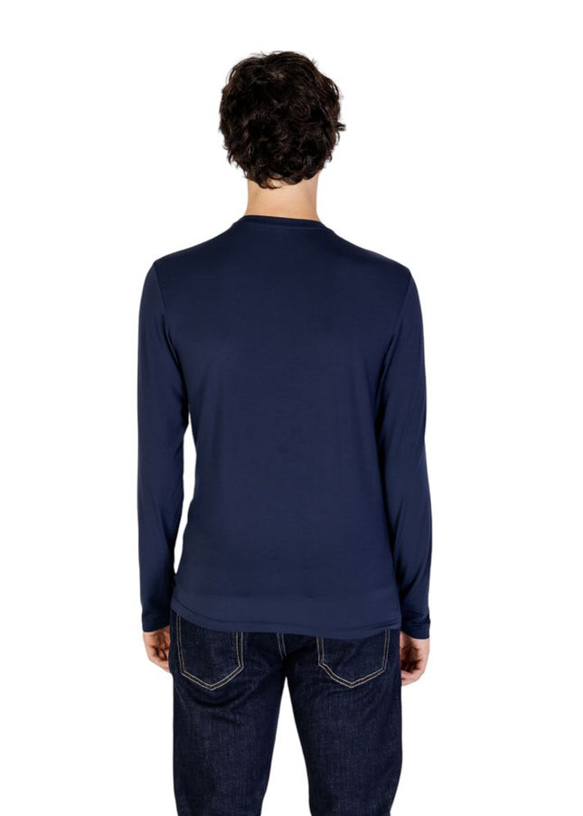 Emporio Armani Underwear Blue Modal Shirt