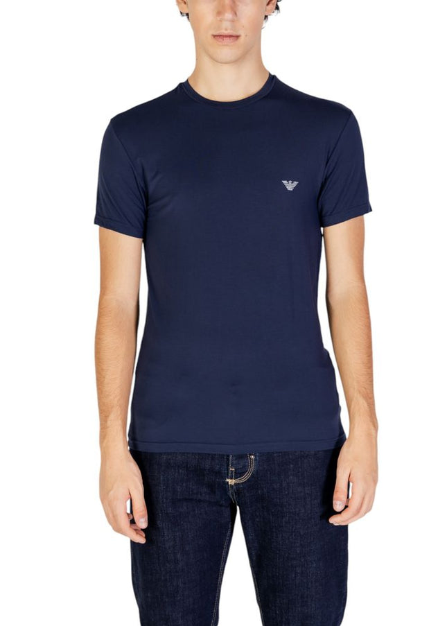 Emporio Armani Underwear Blue Modal T-Shirt