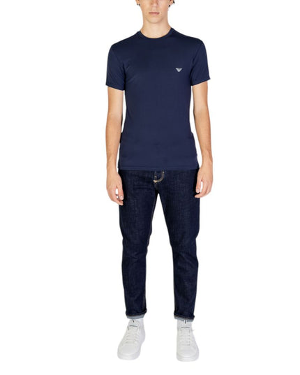 Emporio Armani Underwear Blue Modal T-Shirt