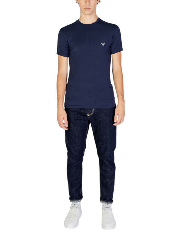 Emporio Armani Underwear Blue Modal T-Shirt