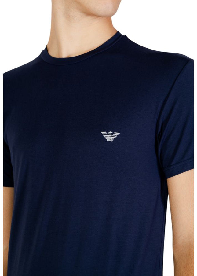 Emporio Armani Underwear Blue Modal T-Shirt