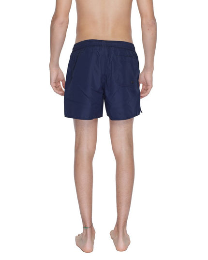 Emporio Armani Underwear Blue Polyester Swimwear