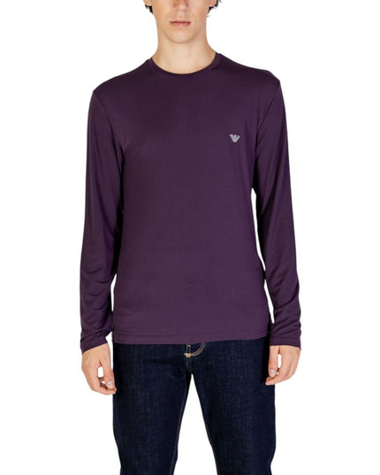 Emporio Armani Underwear Purple Modal Shirt