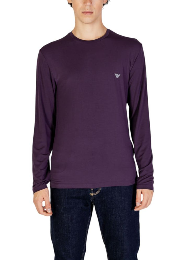 Emporio Armani Underwear Purple Modal Shirt