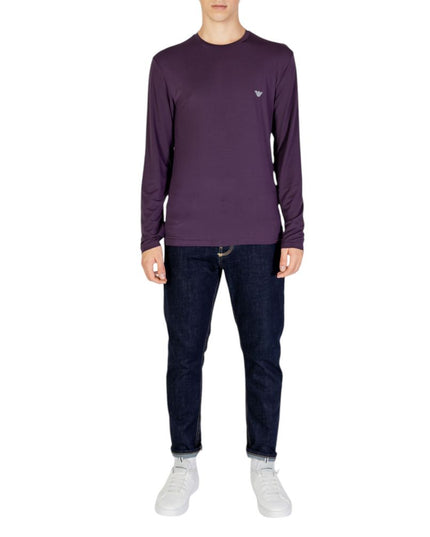 Emporio Armani Underwear Purple Modal Shirt