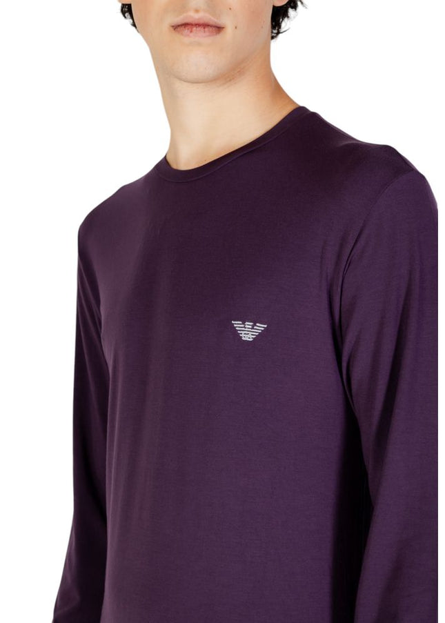 Emporio Armani Underwear Purple Modal Shirt