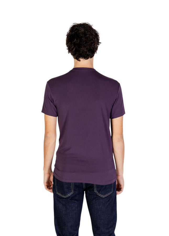 Emporio Armani Underwear Purple Modal T-Shirt