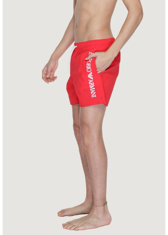 Emporio Armani Underwear Red Polyamide Swimwear