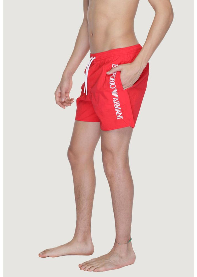 Emporio Armani Underwear Red Polyamide Swimwear