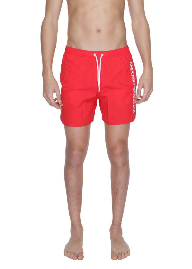 Emporio Armani Underwear Red Polyamide Swimwear