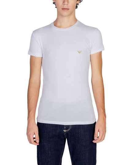 Emporio Armani Underwear White Cotton T-Shirt