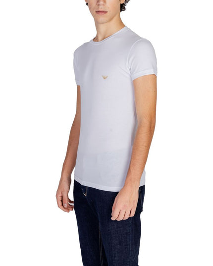 Emporio Armani Underwear White Cotton T-Shirt