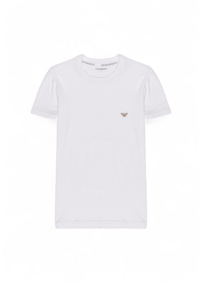 Emporio Armani Underwear White Cotton T-Shirt