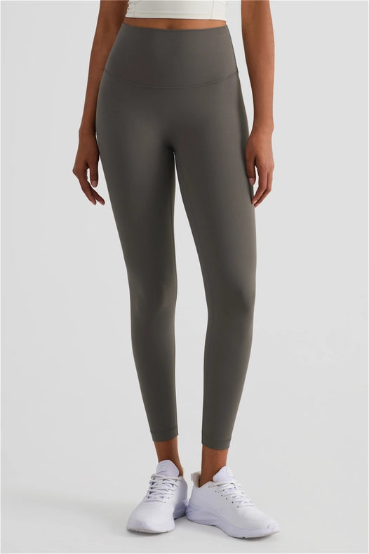 Empower High Waist Leggings Fiery Khaki Brown