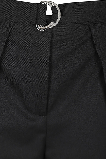 Erika Cavallini Semi-Couture Trousers Black