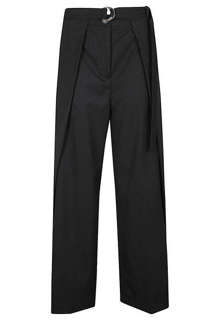 Erika Cavallini Semi-Couture Trousers Black