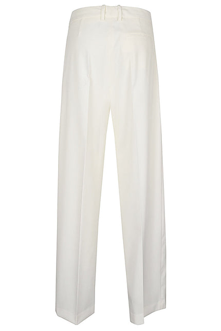 Erika Cavallini Semi-Couture Trousers White