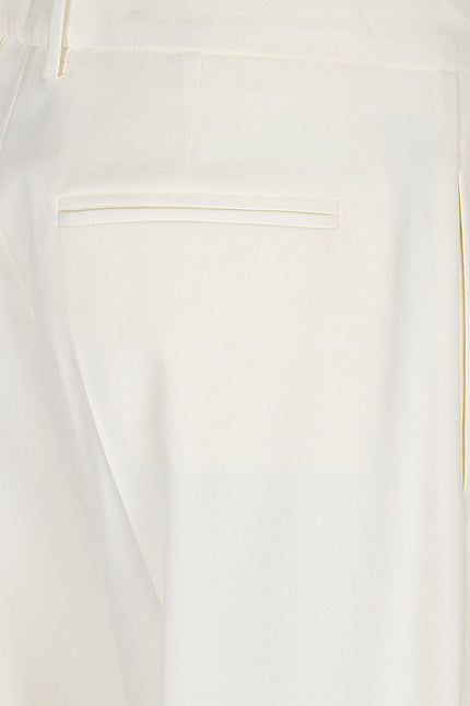 Erika Cavallini Semi-Couture Trousers White