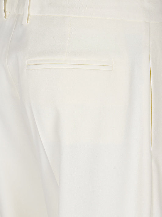 Erika Cavallini Semi-Couture Trousers White