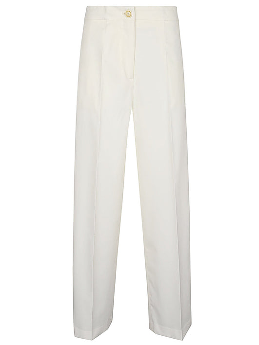 Erika Cavallini Semi-Couture Trousers White