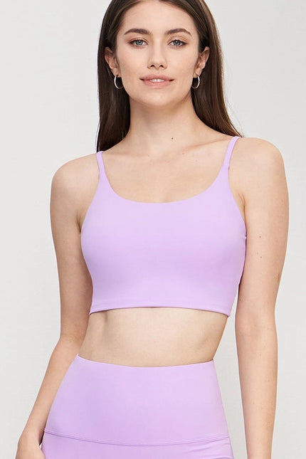 Esther Lycra® Cami Top Sports Bra  Orchids