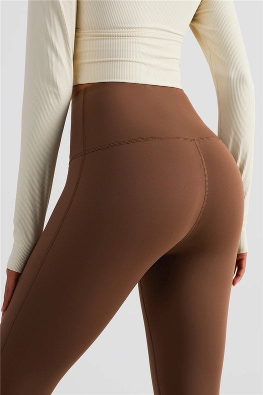 Esther Lycra® Seamless High Waist Leggings  Chestnut