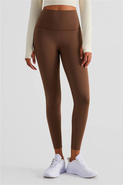 Esther Lycra® Seamless High Waist Leggings  Chestnut