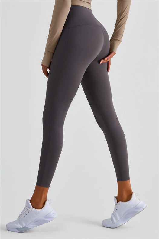 Esther Lycra® Seamless High Waist Leggings  Khaki Brown