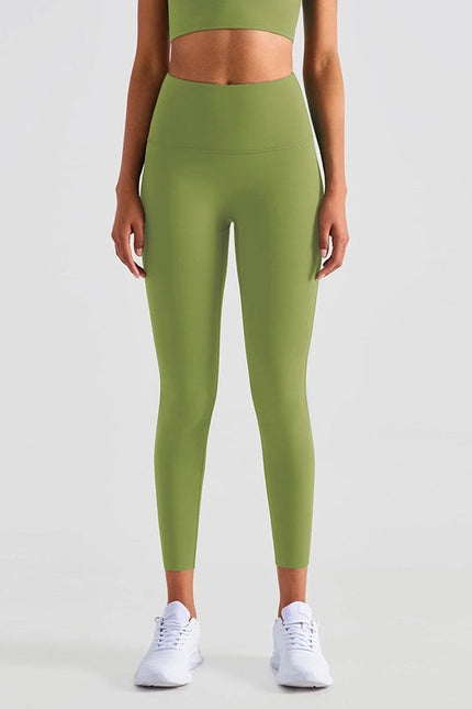 Esther Lycra® Seamless High Waist Leggings Matcha Green