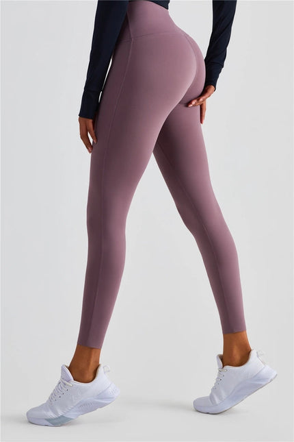 Esther Lycra® Seamless High Waist Leggings Mauve