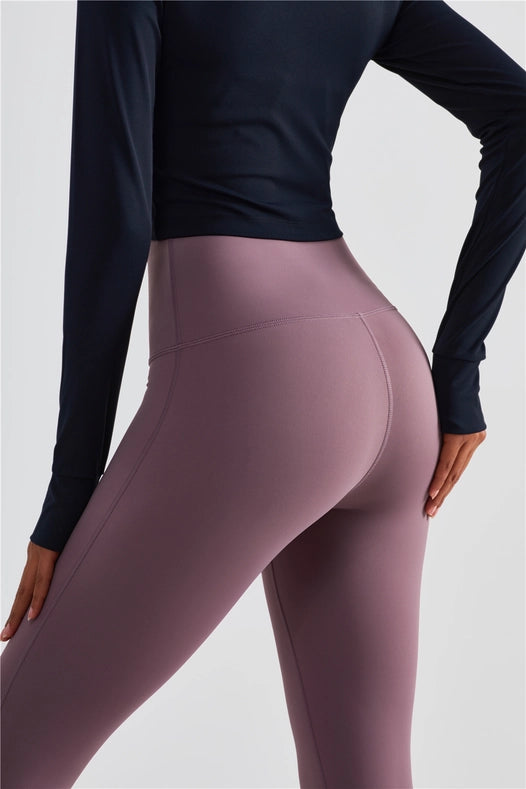 Esther Lycra® Seamless High Waist Leggings Mauve