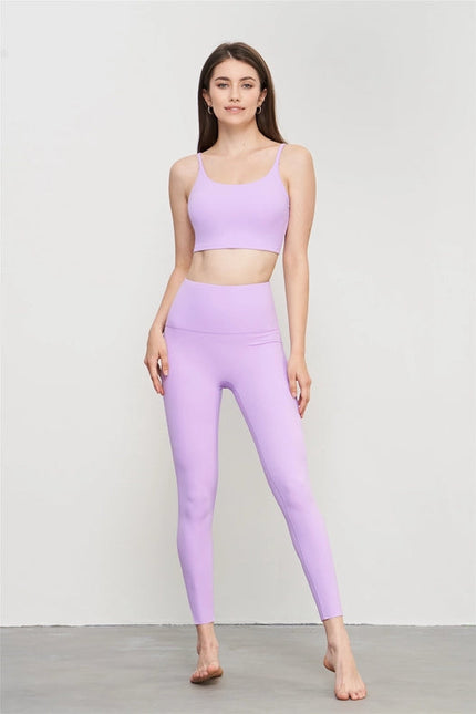 Esther Lycra® Seamless High Waist Leggings Orchids