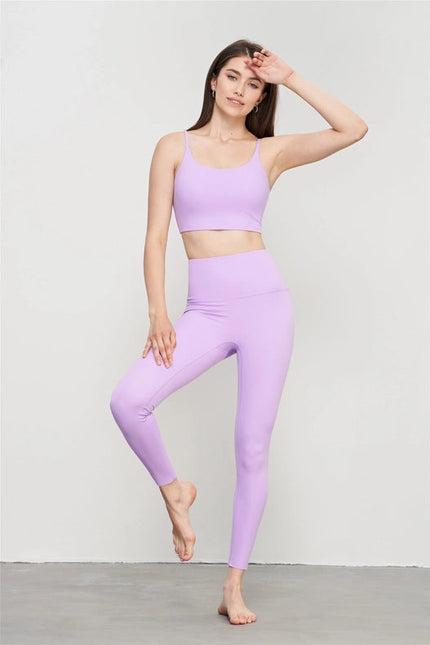 Esther Lycra® Seamless High Waist Leggings Orchids