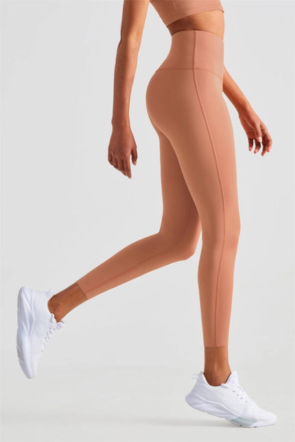 Esther Lycra® Seamless High Waist Leggings Terracotta