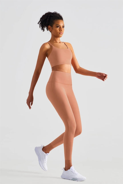 Esther Lycra® Seamless High Waist Leggings Terracotta