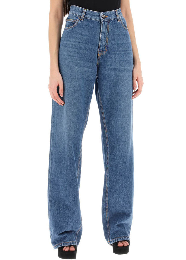 Etro low-waisted baggy jeans