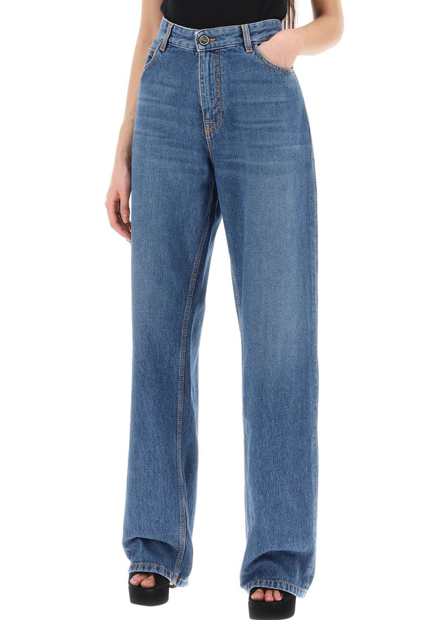 Etro low-waisted baggy jeans