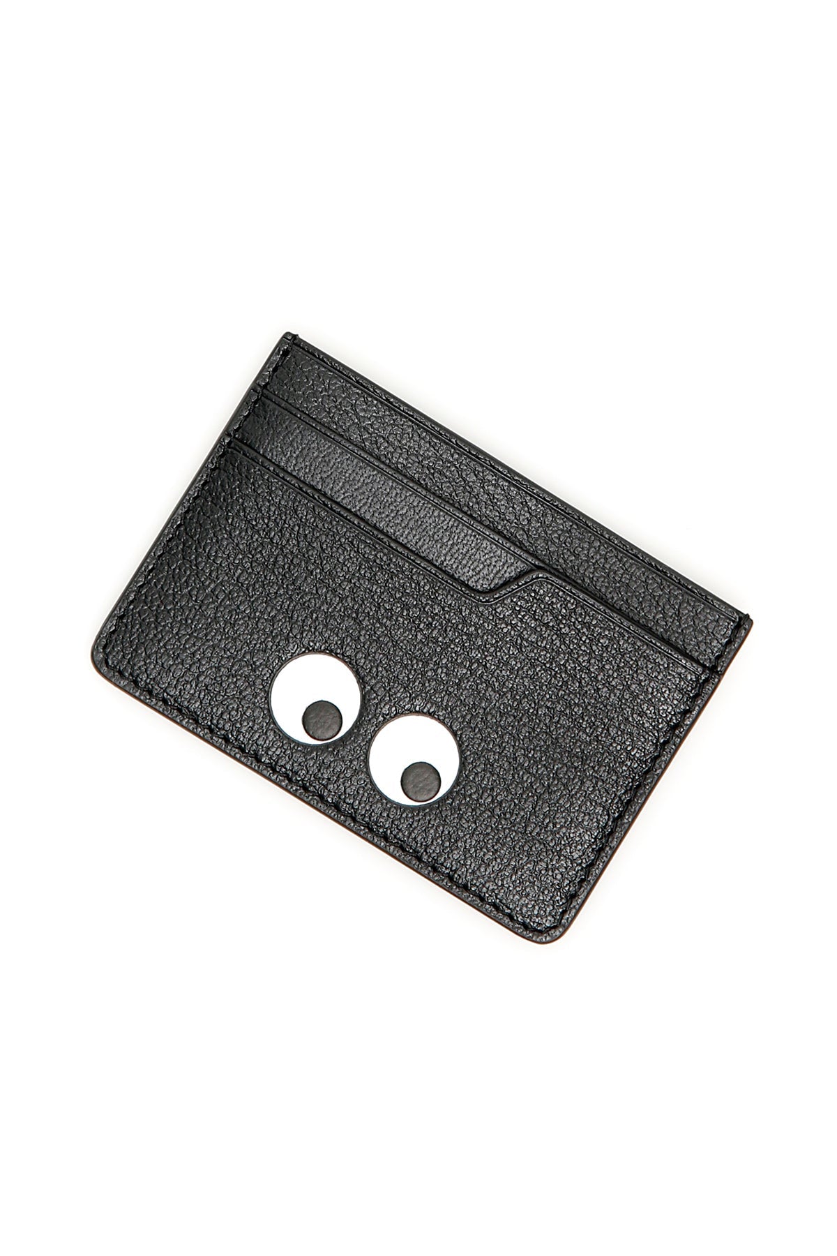 Eyes Cardholder-women > accessories > wallets and small leather goods > card holders-Anya Hindmarch-os-Nero-Urbanheer