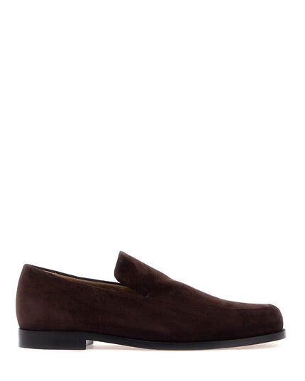 Khaite alessio suede leather mocc