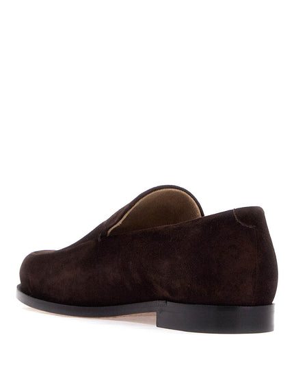 Khaite alessio suede leather mocc