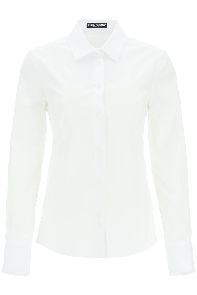 Dolce & Gabbana slim-fit stretch poplin shirt