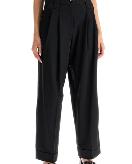 Ganni "flowy trousers with two ple