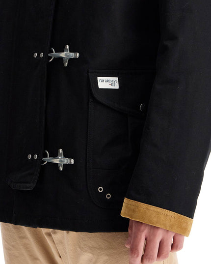 FAY ARCHIVE "4-hook canvas jacket with classic