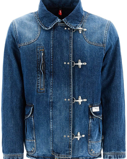 FAY ARCHIVE denim jacket with 4 hooks