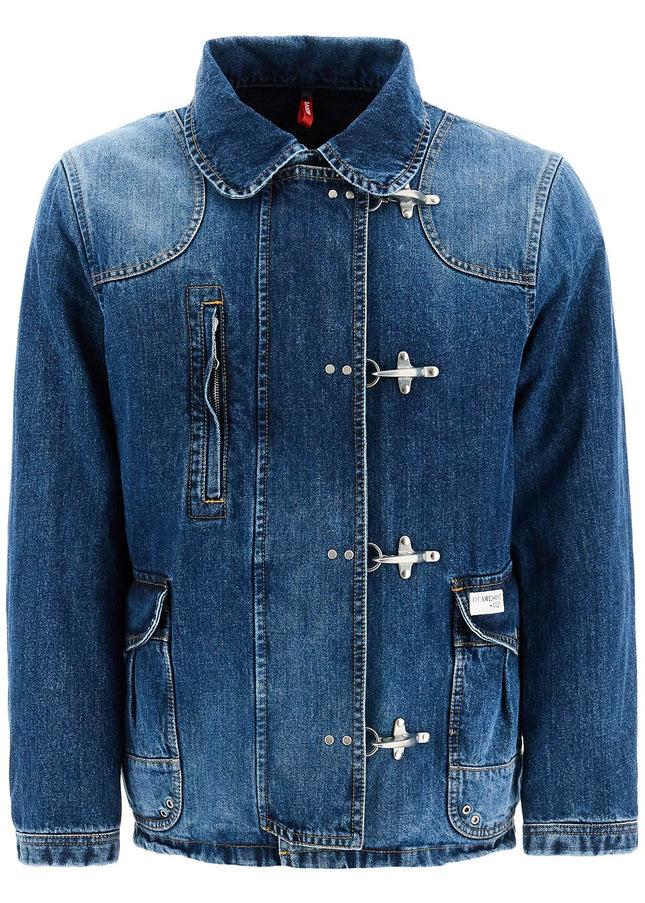 FAY ARCHIVE denim jacket with 4 hooks