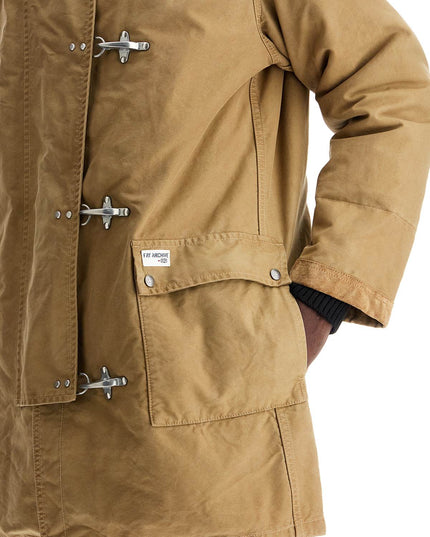 FAY ARCHIVE padded canvas jacket coat