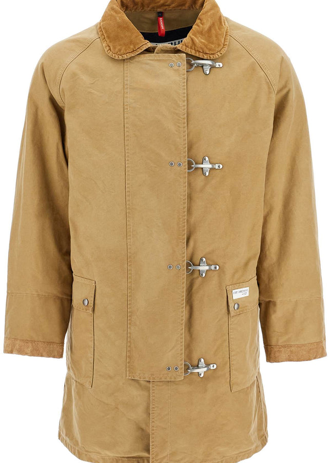 FAY ARCHIVE padded canvas jacket coat